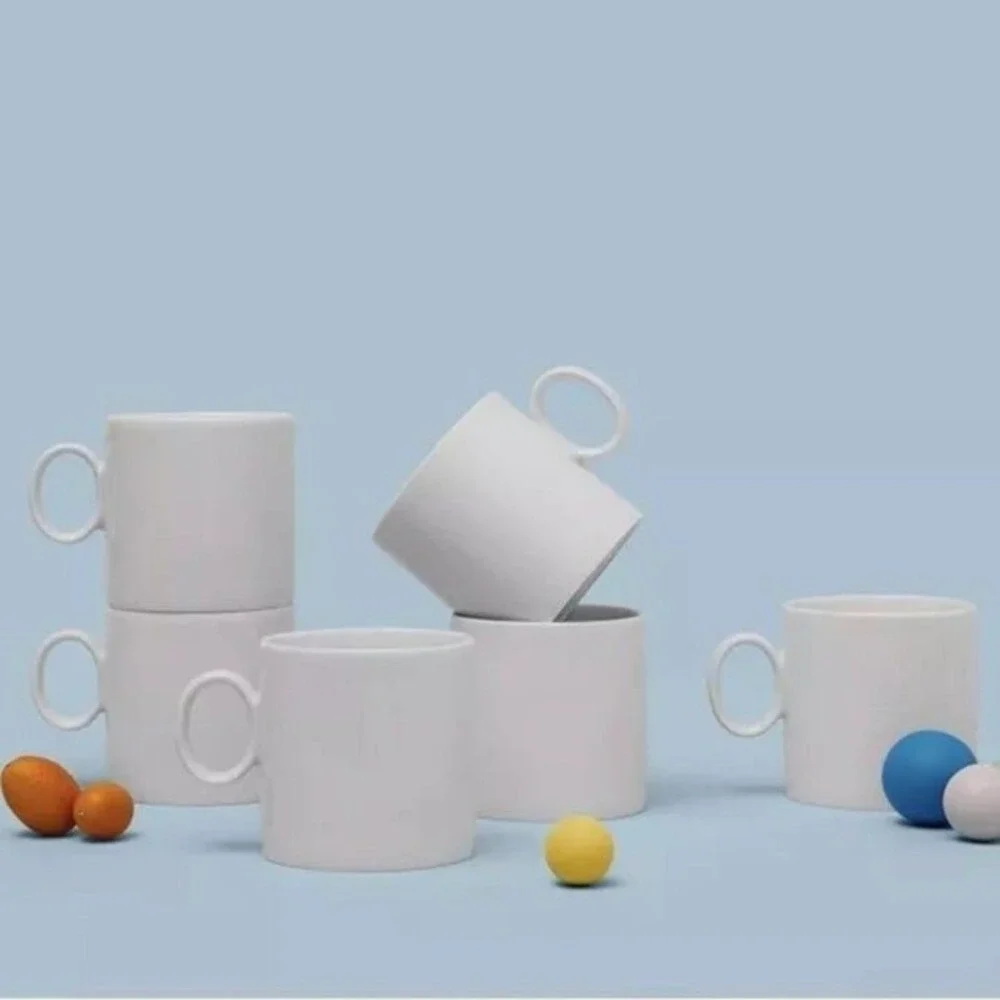 OXFORD White Classic Mug Set - 340cc (Set of 2)